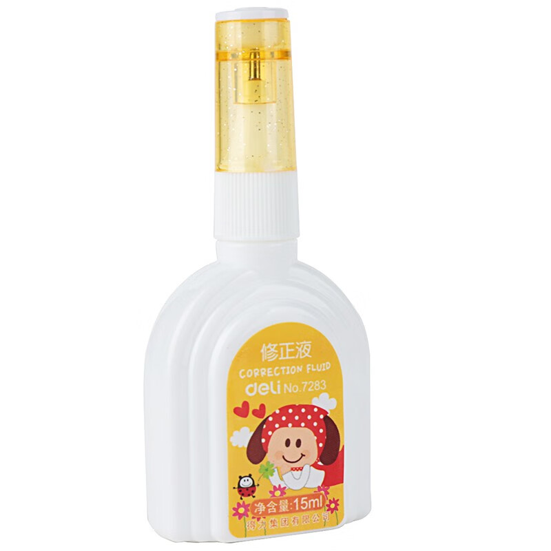 得力修正液  7283   15ml  混装